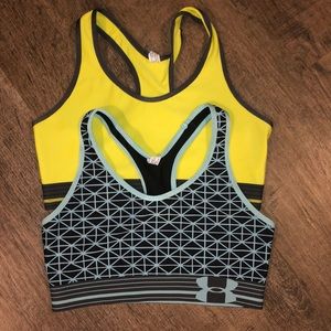 Set of 2 under armour sports bras